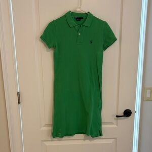 Ralph Lauren Vibrant Green Mini Dress